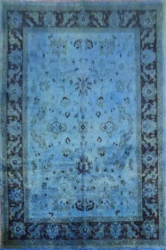 One Of The Kind Pakistani Hand-Knotted Rug 10'7" x 7'10"